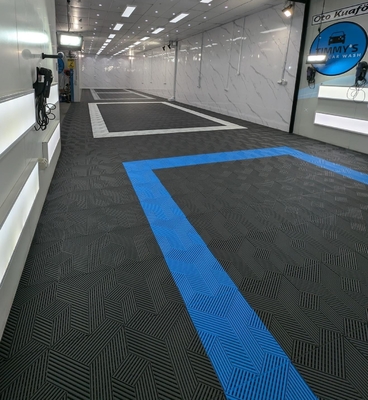 کاشی های سخت 18 میلی متری گاراژ 2500 پوند کاشی های سخت پلاستیکی گاراژ