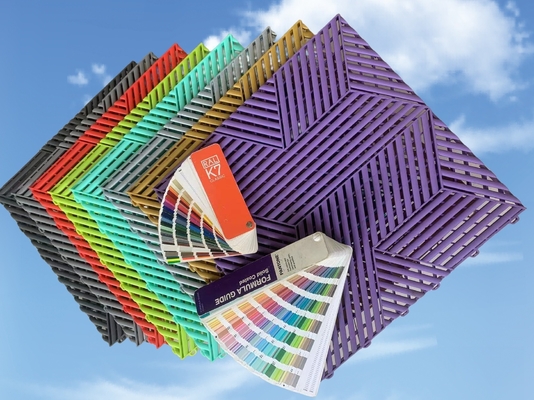 3D بافت سیاه پارکت کف گاراژ سنگین وظیفه پی پی