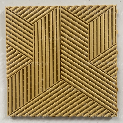 وینیل مدل جدید بدون نقطه تزریق کاشی های طبقه فروشگاه کارگاه PP dalle pvc sol کاشی های طبقه گاراژ