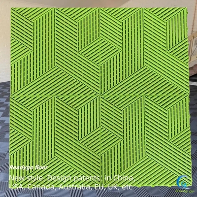 کاشی کف پلاستیکی داخلی گاراژ 40x40 سانتی متر گاراژ کف پلاستیکی
