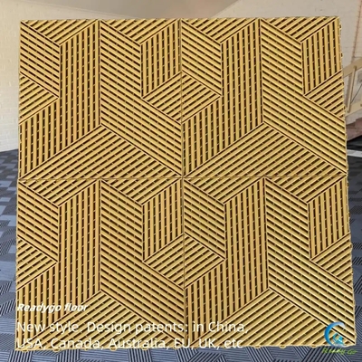 ضد پیری آبپاش گاراژ کف تخته 18mm ماژولار گاراژ کف کاشی