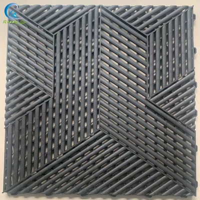 100 % New Top PP Garage Floor Tile 400*400*18mm For Garage Transformation
